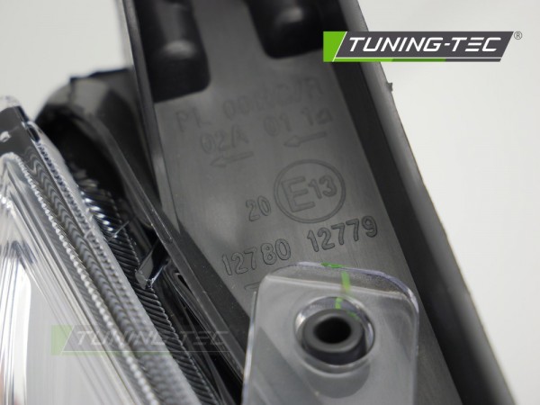 Scheinwerfer Halogen Rechts für Ford KA 2 Bj. 08-16 Stellmotor H4 TYC