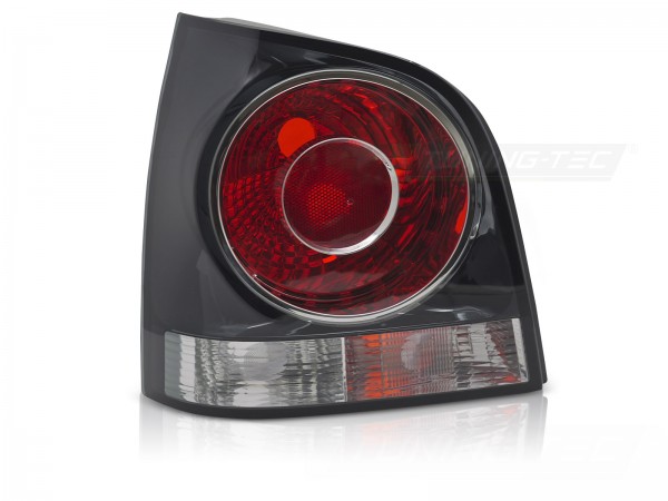 Rückleuchten Heckleuchten Set für VW Polo 9N3 Bj. 05-12 Schwarz TYC