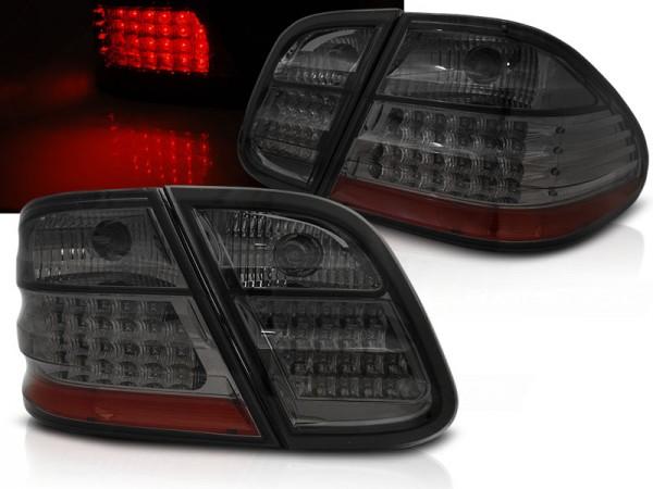 LED Rückleuchten für Mercedes CLK W208 Bj. 97-02 Smoke