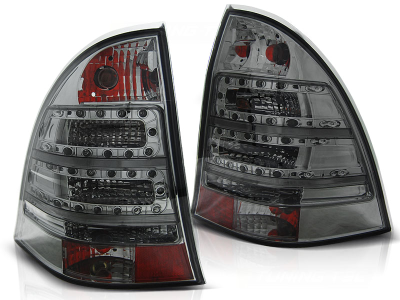 LED Rückleuchten für Mercedes C-Klasse W203 Kombi Bj. 00-07 Smoke