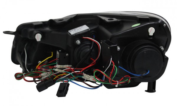 Scheinwerfer DRL LED Tagfahrlicht für VW Golf 6 Bj. 08-13 Chrom LTI