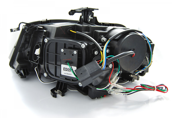 Xenon Scheinwerfer DRL LED Tagfahrlicht für Audi A4 B8 8K Bj. 08-11 Schwarz LTI