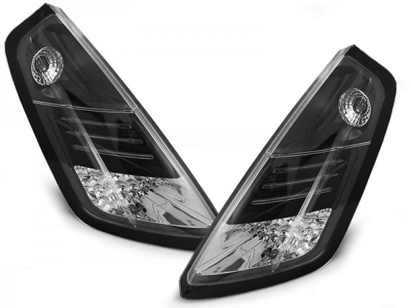 LED Rückleuchten für Fiat Grande Punto 199 Bj. 05-09 Schwarz