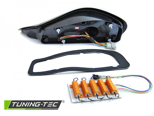 Voll LED Lightbar Rückleuchten für Porsche Boxster 986 Bj. 96-04 Schwarz