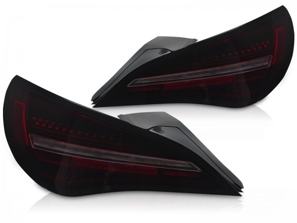 Voll LED Rückleuchten für Mercedes CLA C117 Bj. 13-19 Rot Smoke OE LED