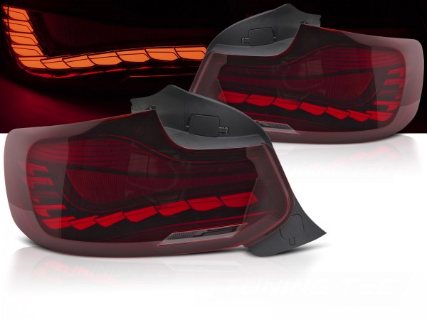Voll LED Rückleuchten für BMW F22 F23 F87 Bj. 14-21 Rot in OLED Technik
