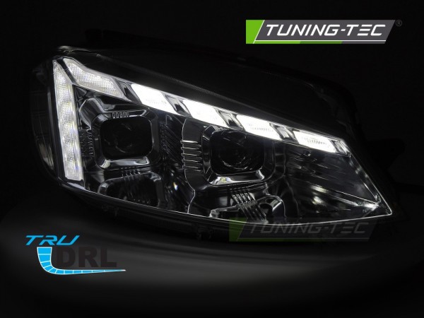 Voll LED Scheinwerfer Tagfahrlicht für VW Golf 7.5 VII Facelift Bj. 17-20 Chrom