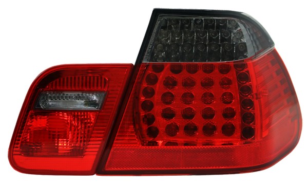 LED Rückleuchten für BMW E46 Limo Bj. 98-01 Rot/Schwarz