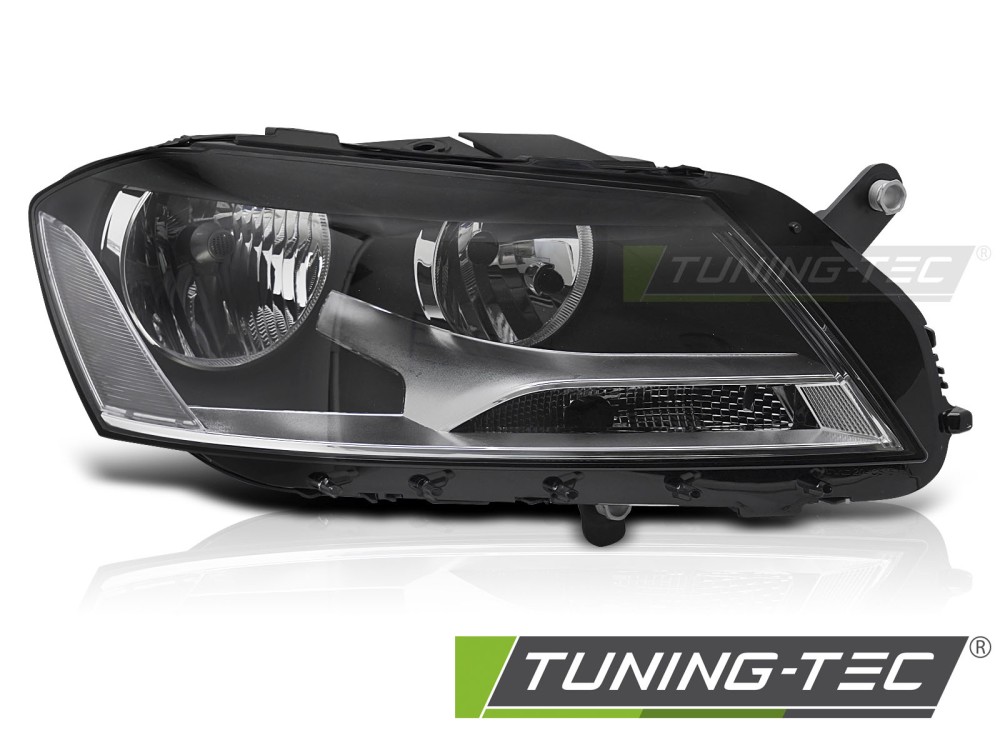 Scheinwerfer Halogen Rechts für VW Passat 3C B7 Bj. 10-14 Stellmotor LWR H7
