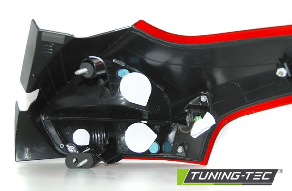 LED Lightbar Rückleuchten für Ford Focus MK3 Bj. 15-18 Rot/Smoke