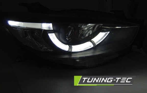 Scheinwerfer DRL LED Tagfahrlicht für Mazda CX5 Bj. 11-15 Schwarz