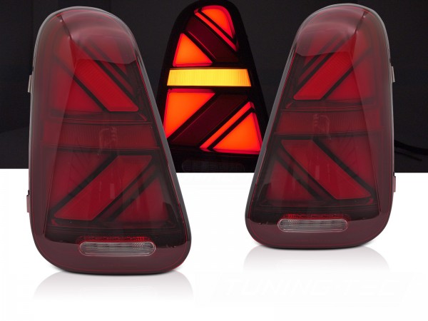 LED Rückleuchten für Mini Cooper R50 R52 R53 Bj. 01-06 Rot Union Jack Design