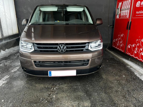 Voll LED Scheinwerfer Tagfahrlicht für VW T5 GP Facelift Bj. 10-15 Schwarz mit dynamischem LED Blink