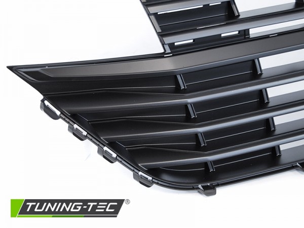 Sportgrill Kühlergrill ohne Emblem für VW T6.1 Bj. 2019- Schwarz Matt