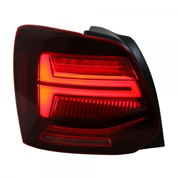 LED Lightbar Rückleuchten für VW Polo 6R 6C Bj. 09-17 Rot