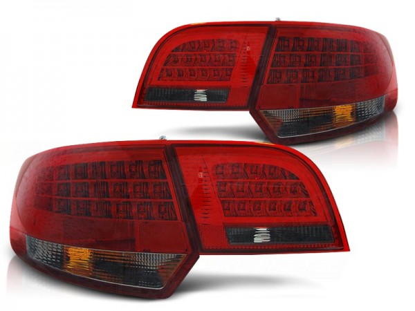 LED Rückleuchten für Audi A3 8P Sportback Bj. 04-08 Rot/Smoke