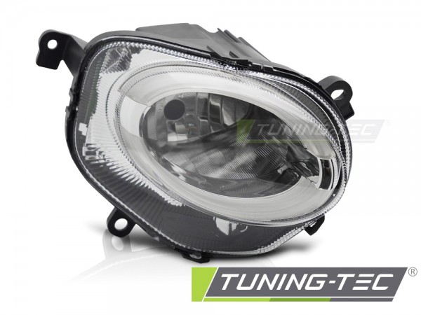 Scheinwerfer Halogen Rechts für Fiat 500 500C Bj. 2015- Fernlicht Tagfahrlicht