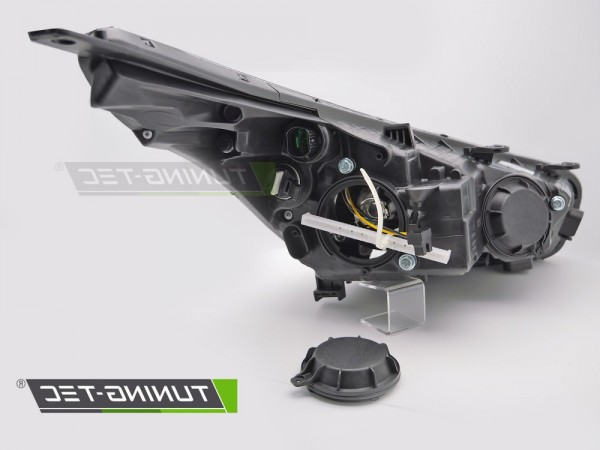 Scheinwerfer Halogen Rechts für Kia Ceed JD Bj. 12-18 Stellmotor H7 TYC