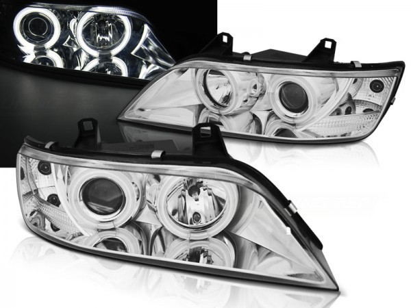 Scheinwerfer CCFL Angel Eyes für BMW Z3 Bj. 96-02 Chrom