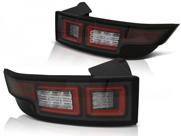 LED Lightbar Rückleuchten für Land Rover Range Rover Evoque Bj. 11-18 Schwarz