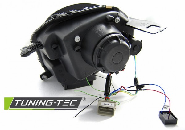 Scheinwerfer LED Tagfahrlicht Optik für Mini One Cooper Bj. 06-14 Chrom LTI