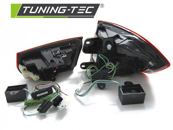 LED Lightbar Rückleuchten für BMW F30 Limo Bj. 11-15 Rot/Smoke