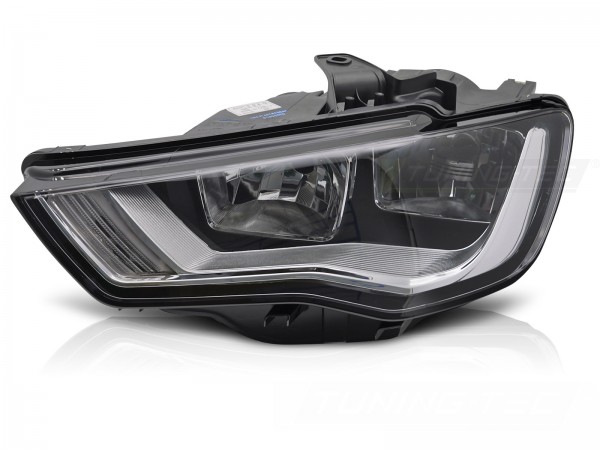 Scheinwerfer Halogen Set für Audi A3 8V Bj. 12-16 Stellmotor DRL H7 H15