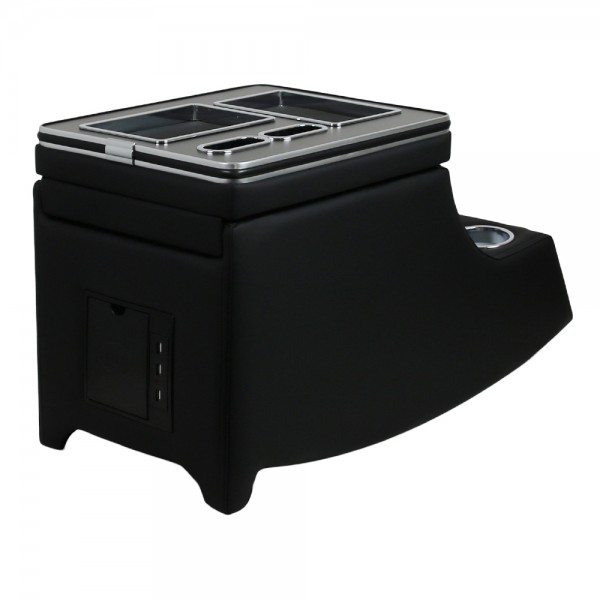 Mittelkonsole Staufach für Mercedes Vito W639 Bj. 03-14 mit USB und LED Beleuchtung