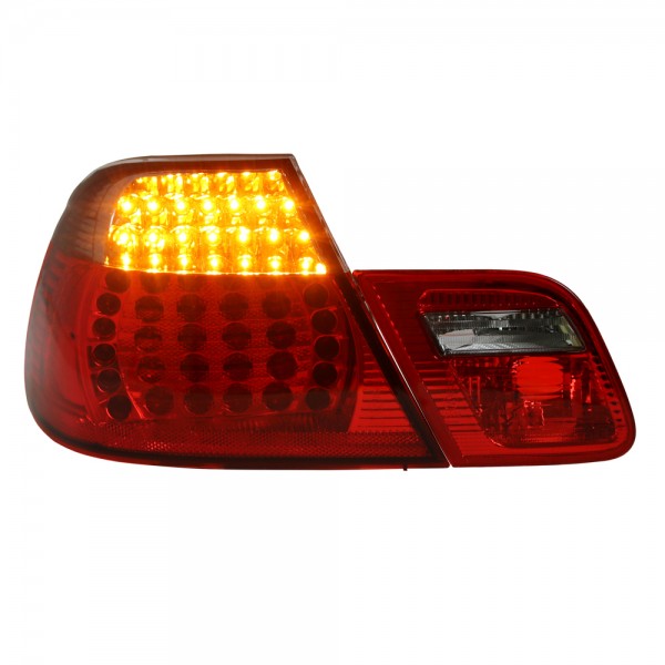 LED Rückleuchten für BMW E46 Coupe Bj. 03-06 Rot/Smoke