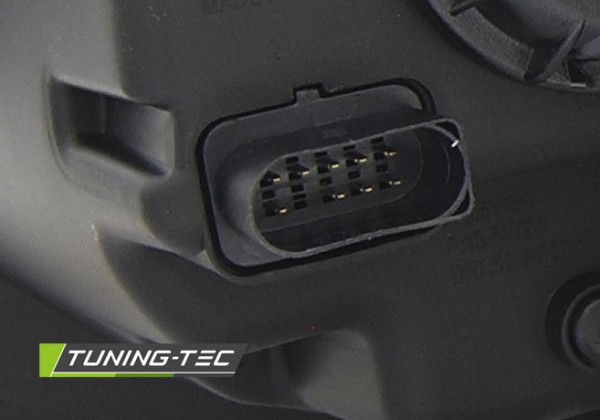 Scheinwerfer DRL LED Tagfahrlicht für VW T6 Bj. 15-19 Schwarz mit LED Blinker LTI