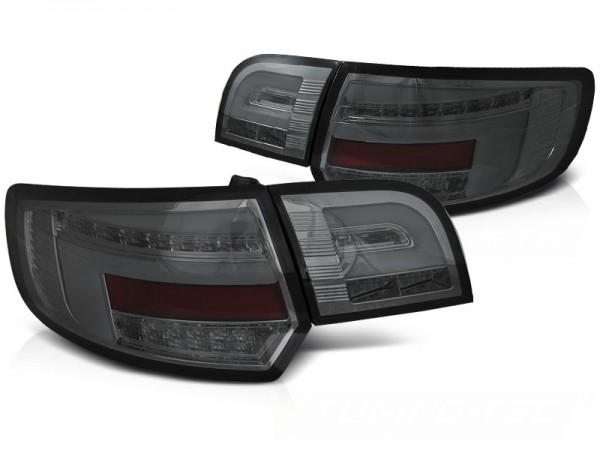Voll LED Lightbar Rückleuchten für Audi A3 8P Sportback Bj. 08-12 Smoke dynamischer Blinker