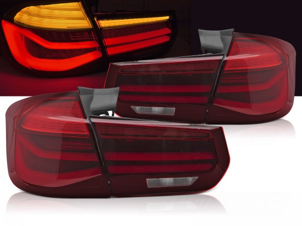 LED Lightbar Rückleuchten für BMW F31 Touring Bj. 11-19 Rot dynamischer Blinker