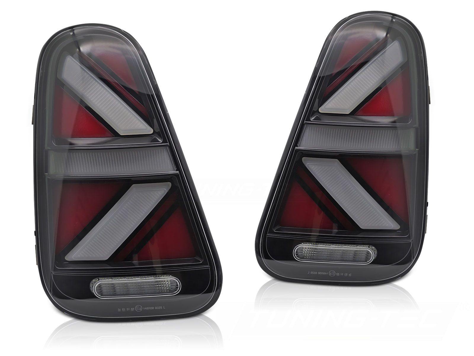 LED Rückleuchten für Mini Cooper R50 R52 R53 Bj. 01-06 Smoke Union Jack Design