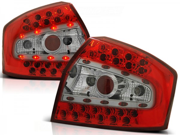 LED Rückleuchten für Audi A4 B6 (8E) Limo Bj. 00-04 Rot