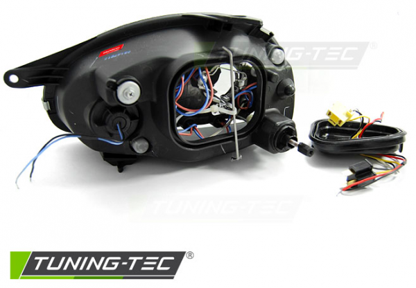 Scheinwerfer Angel Eyes für Opel Corsa B Bj. 93-00 Chrom