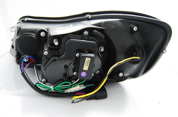 Scheinwerfer LED Tagfahrlicht Optik für Skoda Octavia 2 (1Z Facelift) Bj. 09-12 Chrom