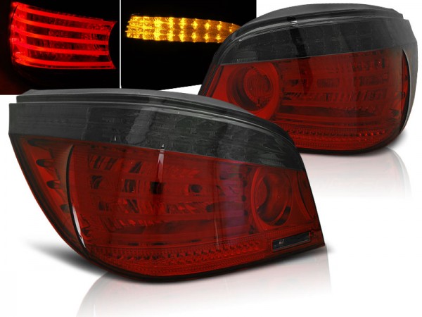 LED Rückleuchten für BMW E60 Limo Bj. 03-07 Rot/Smoke