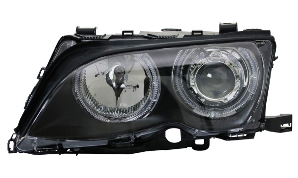 "Bundle 5" Scheinwerfer Angel Eyes + LED Rückleuchten für BMW E46 Limo Bj. 01-05