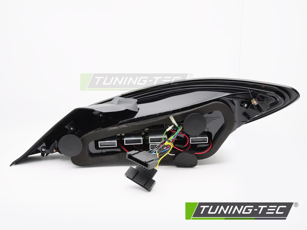 Voll LED Rückleuchten für Mercedes CLA C117 Bj. 13-16 Rot Smoke OE Halo