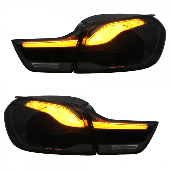 Voll LED Rückleuchten für BMW F32 F33 F82 Bj. 13-21 Smoke in OLED Technik dynamischer Blinker