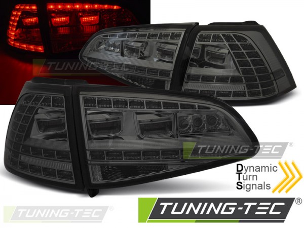 LED Rückleuchten für VW Golf 7 (VII) Limo Bj. 12-17 Smoke dynamischer Blinker