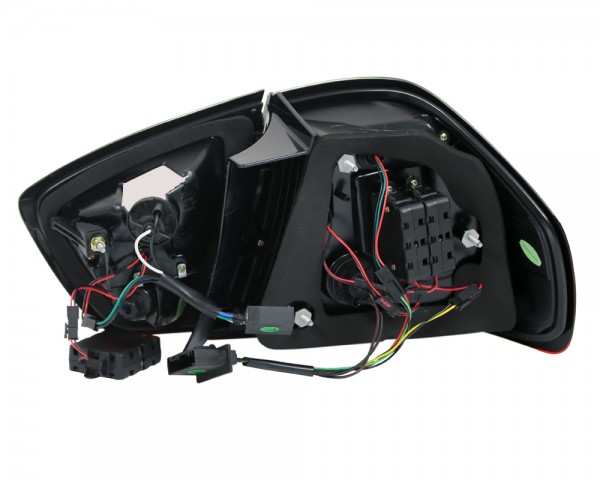 LED Lightbar Rückleuchten für BMW E90 Limo Bj. 05-08 Rot/Smoke