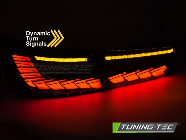 LED Rückleuchten für BMW 3er G20 Bj. 19-22 Smoke dynamischer Blinker in OLED Technik