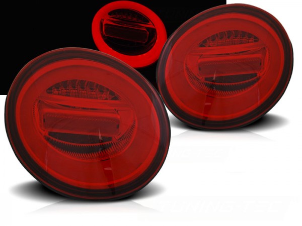 LED Lightbar Rückleuchten für VW New Beetle Bj. 98-05 Rot dynamischer Blinker