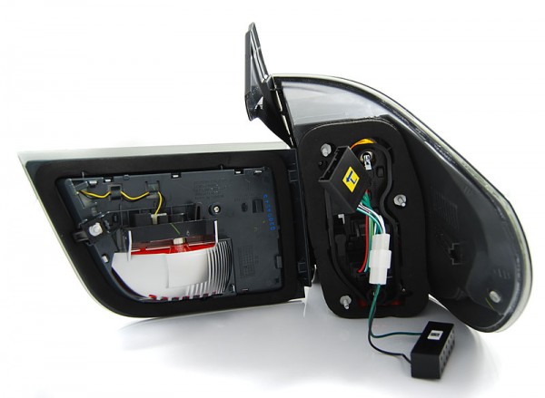 LED Lightbar Rückleuchten für BMW X5 E70 Bj. 07-10 Smoke