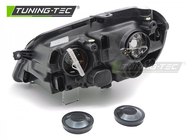 Scheinwerfer Halogen Rechts für VW Polo 9N3 Bj. 05-09 inkl. GTI Stellmotor H1 H7