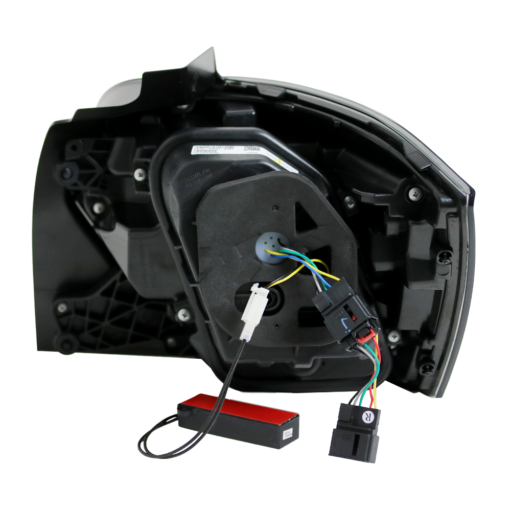 LED Lightbar Rückleuchten für VW Polo 2G AW Bj. 17-21 Smoke