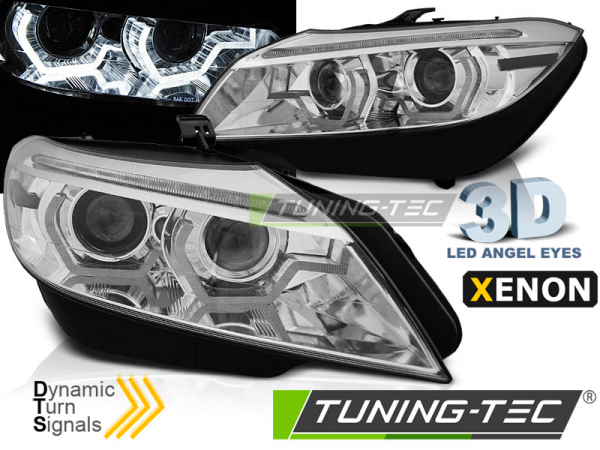 Xenon Scheinwerfer DRL LED Tagfahrlicht für BMW Z4 E89 Bj. 09-13 Chrom AFS