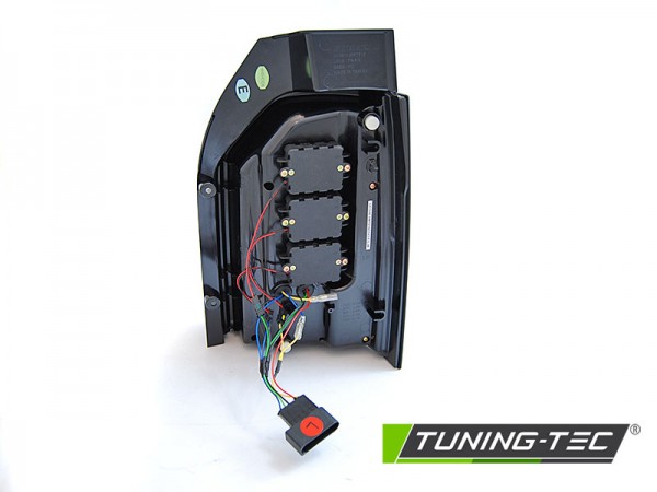 Voll LED Lightbar Rückleuchten für VW T6 Bj. 15-19 Smoke (Heckklappe / Halogen)