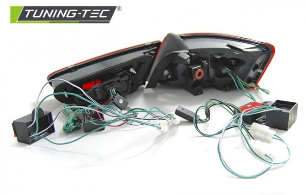 LED Lightbar Rückleuchten für Audi A3 8V Bj. 12-16 Rot/Smoke